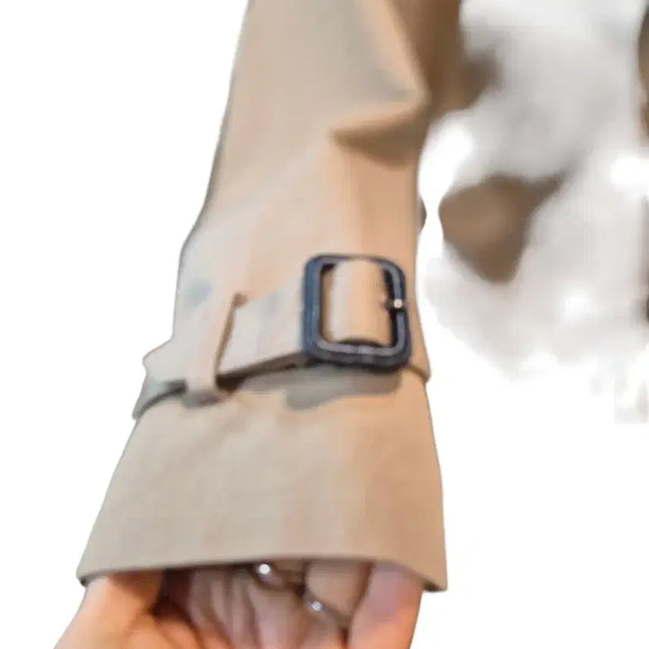 [BUNJANG] HYKE Beige Trench Coat / HYKE 베이지색 트렌치 코트
