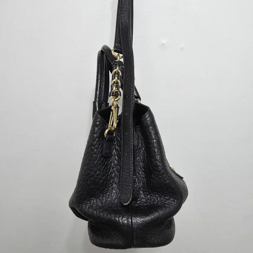 [SOLD OUT] 닥스 스터드 DD로고 레더 토트겸 숄더백