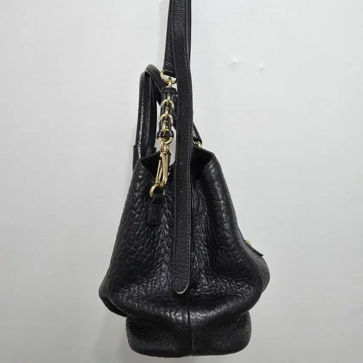 [SOLD OUT] 닥스 스터드 DD로고 레더 토트겸 숄더백