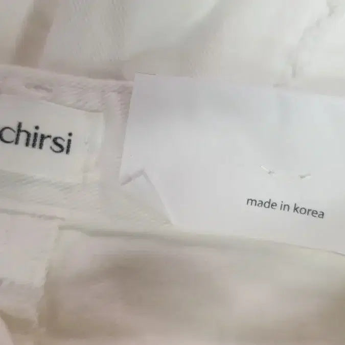 [BUNJANG] ARRICCCHIRSI White Denim Long Skirt Pants / ARRICCCHIRSI 화이트 데님 롱 스커트 팬츠 S