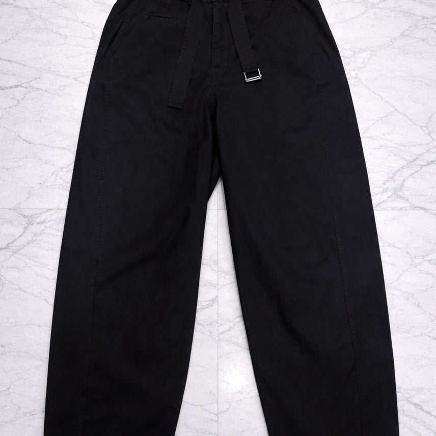 [BUNJANG] NOUN Belted Chino Pants Black / [2 size] 노운 벨티드 치노 팬츠 블랙