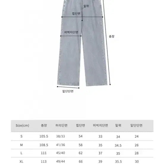[BUNJANG] Urban Dress Buckle Wide Denim Pants M / 어반드레스 버클 와이드 데님 팬츠 M
