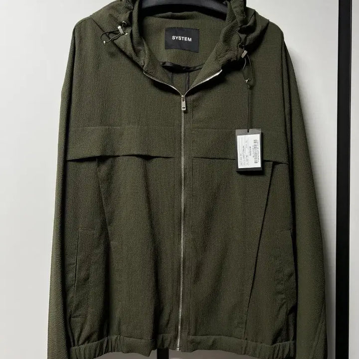 [BUNJANG] System Homme Dark Khaki Hooded Jumper 105 / 시스템옴므 후드 점퍼
