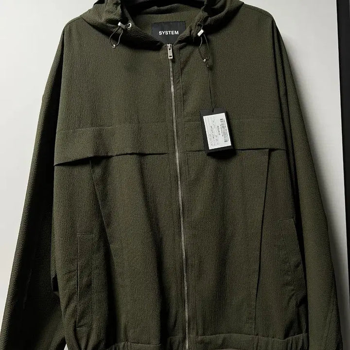 [BUNJANG] System Homme Dark Khaki Hooded Jumper 105 / 시스템옴므 후드 점퍼