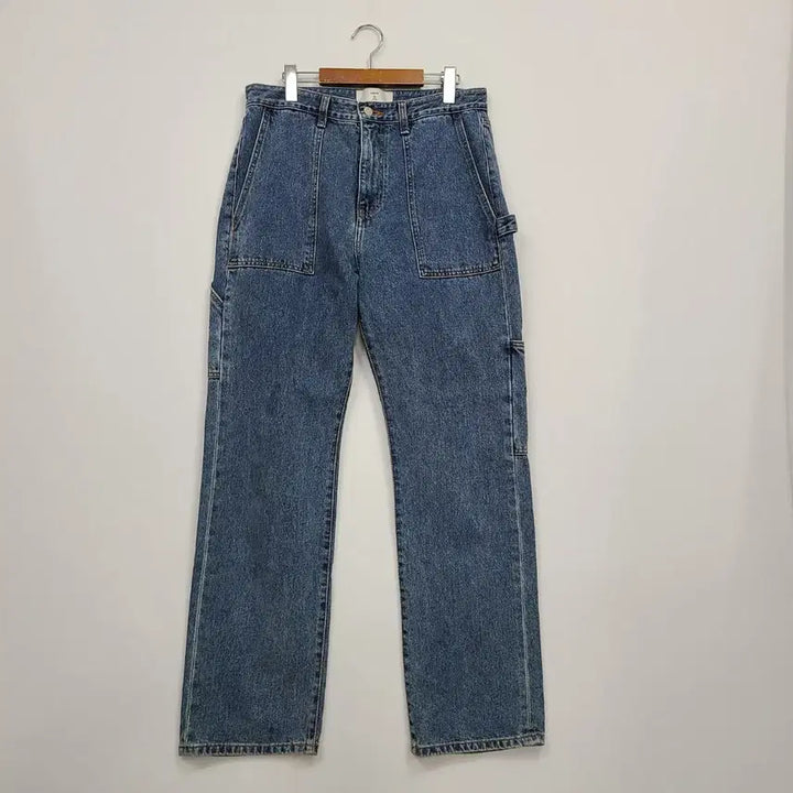 [BUNJANG] LAB101 Denim Work Pants (Size 32) / 랩원오원 LAB101 데님 워크 팬츠 청바지/32/앨리스/438