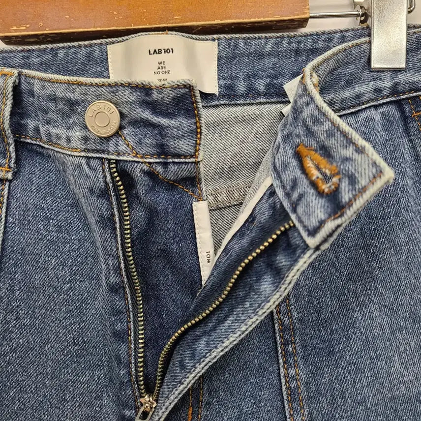 [BUNJANG] LAB101 Denim Work Pants (Size 32) / 랩원오원 LAB101 데님 워크 팬츠 청바지/32/앨리스/438