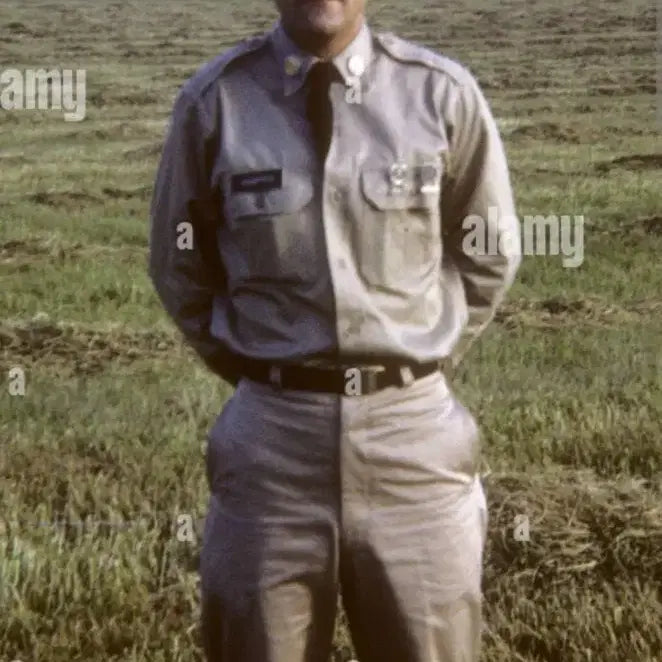 [BUNJANG] Vietnam War US Army Khaki Shirt (Size 105) / 베트남전 미군 카키셔츠