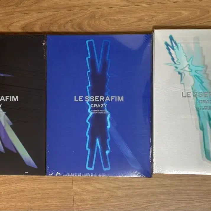 [SOLD OUT] 르세라핌 CRAZY 미개봉 앨범 3종 세트