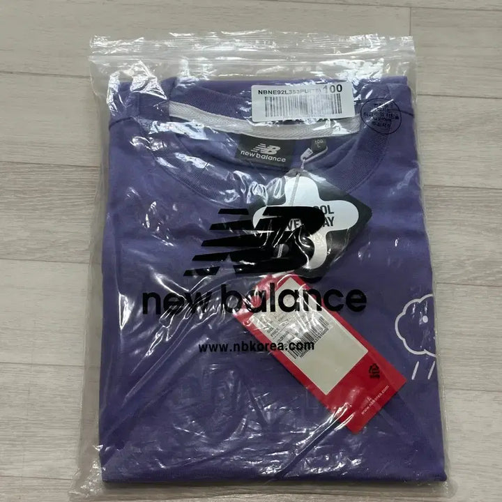 [SOLD OUT] 뉴발란스 노리타케 콜라보 퍼플 반팔 티셔츠 100