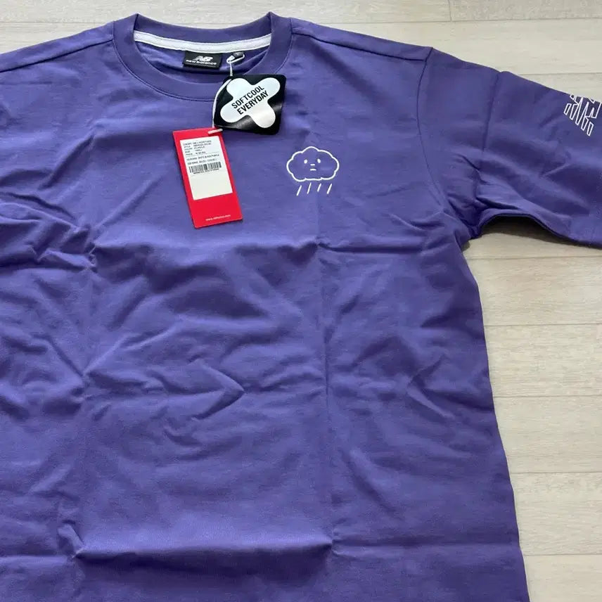 [SOLD OUT] 뉴발란스 노리타케 콜라보 퍼플 반팔 티셔츠 100