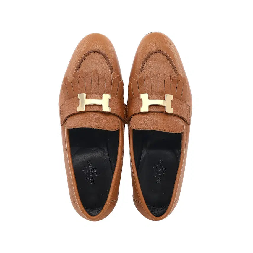 [BUNJANG] Hermès Royal Loafer Goatskin &amp; Permabrass Hardware / (W) 에르메스 로얄 로퍼 고트스킨 &amp; 페르마브라스 하드웨어 나뛰렐