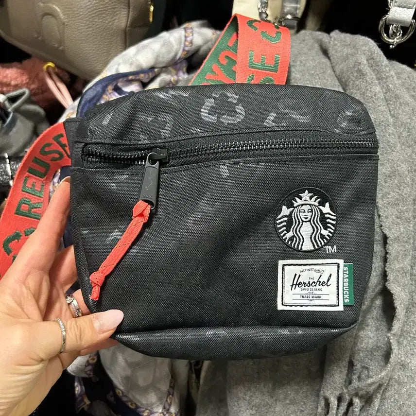 [BUNJANG] Starbucks Herschel Hip Pack / 스타벅스 허쉘 힙백 20x18cm