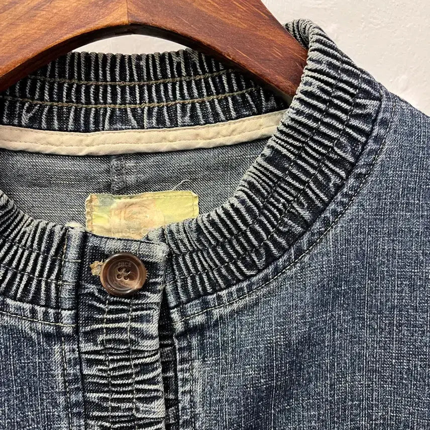 [BUNJANG] Denim Blouson Jacket / 데님 블루종 자켓