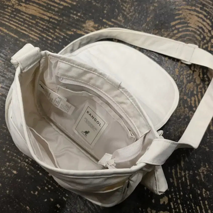 [BUNJANG] Kangol Essential RC Flap Crossbody Bag / 캉골 에센셜 RC 플랩 크로스백