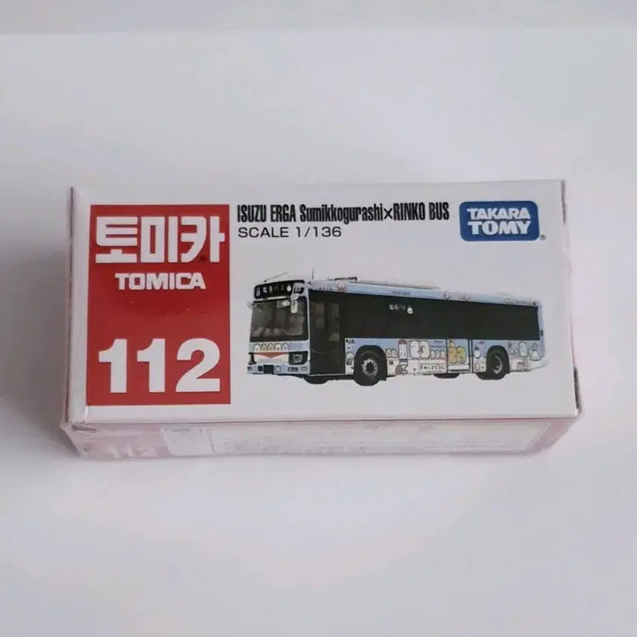 [BUNJANG] Tomica No. 112 Isuzu Elga Rinko Bus - Sumikko Gurashi (Sealed) / [미개봉] 토미카 112 이스즈엘가 린코버스- 스밋코구라시
