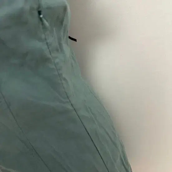 [BUNJANG] CC Collect Vintage Green Linen Eyelet Dress / 백화점 씨씨콜렉트 빈티지 그린 린넨 아일렛 원피스