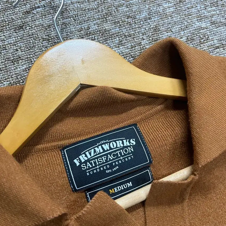 [BUNJANG] FRIZMWORKS Open Collar Knit M / 프리즘웍스 오픈카라 니트 M