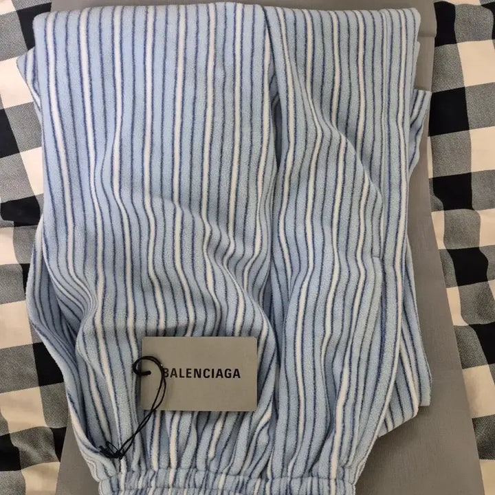 [BUNJANG] Balenciaga Large Pajama Pants Light Blue / [M] 발렌시아가 라지 파자마 팬츠 라이트 블루