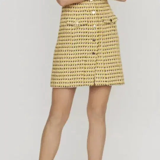 [BUNJANG] Maje Tweed Short Sleeve Dress / 마쥬 반팔트위드 원피스 36  새상품
