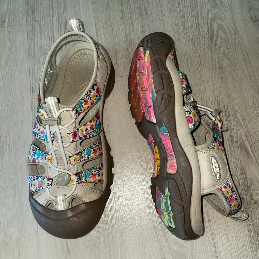 [BUNJANG] Kin Flower Sandals 265 / 킨 꽃샌들265
