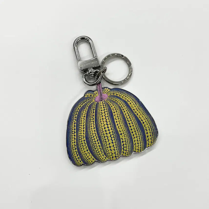 [BUNJANG] Louis Vuitton Kusama Yayoi Pumpkin Keychain / AB2 / 루이비통 쿠사마야요이 펌킨 키링