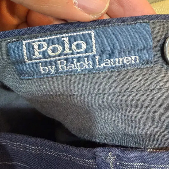 [BUNJANG] Polo Ralph Lauren Striped Dress Pants / 폴로 랄프로렌 스트라이프 정장 바지 팬츠 슬랙스 38