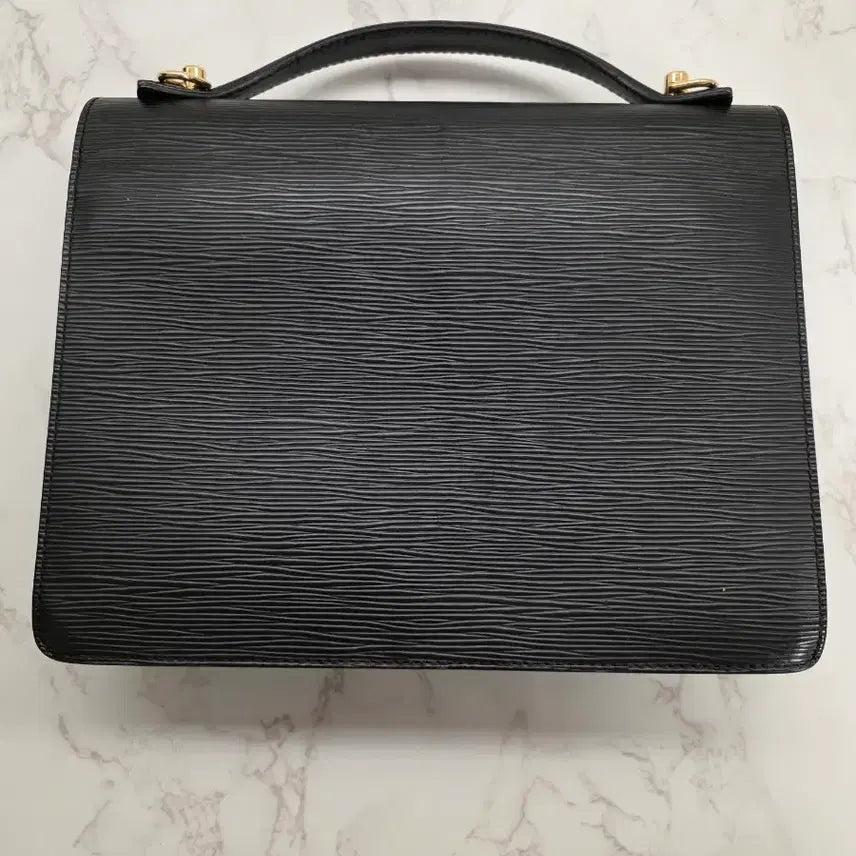 [BUNJANG] Louis Vuitton Epi Monceau Black Tote Bag / 루이비통 가방 에피 블랙 토트백