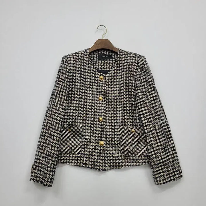 [BUNJANG] MAGJAY Tweed Jacket Gold Button / MAGJAY 메그제이 트위드 자켓 금장 버튼/프리/앨리스/444