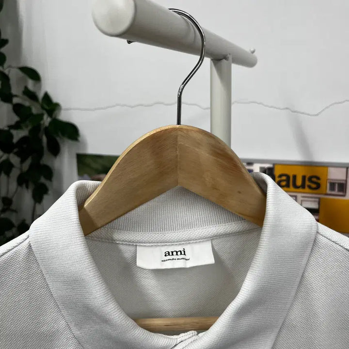 [BUNJANG] AMI Pique Short Sleeve Polo T-Shirt XL / 아미 피케 반팔 카라 티셔츠 XL