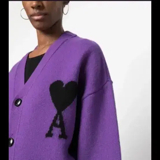 [BUNJANG] AMI Paris De Coeur Cardigan / 아미 가디건 백화점판