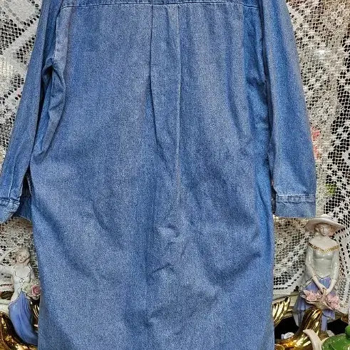 [BUNJANG] Loose Fit Denim Long Dress / 데님 롱 원피스 루즈핏