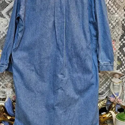 [BUNJANG] Loose Fit Denim Long Dress / 데님 롱 원피스 루즈핏