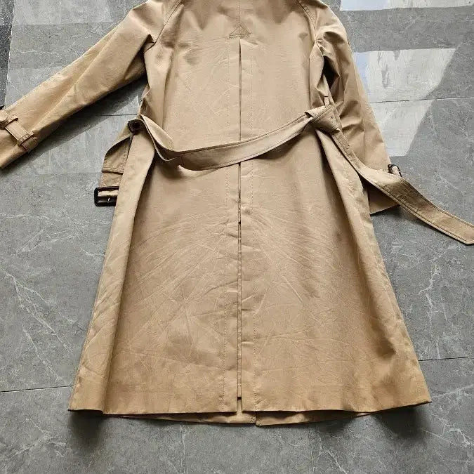 [BUNJANG] Beanpole Ladies Trench Coat Beige / 빈폴 레이디스 트렌치코트