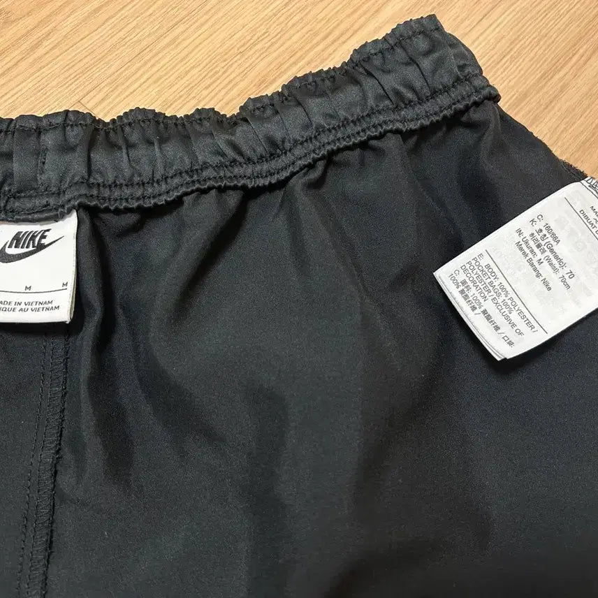 [BUNJANG] Nike Air Track Shorts Black Embroidered Logo / 나이키 에어 반바지 추리닝 블랙 / 자수 로고