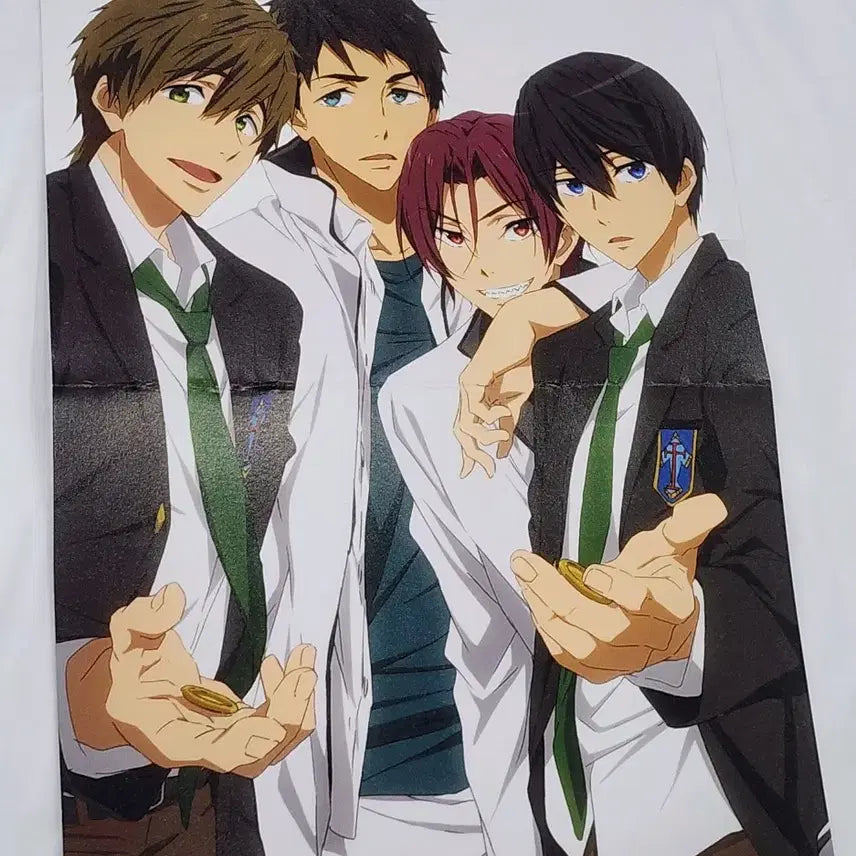 [BUNJANG] Free! A4 Double-Sided Pin-up / free! 프리 a4 양면 핀업