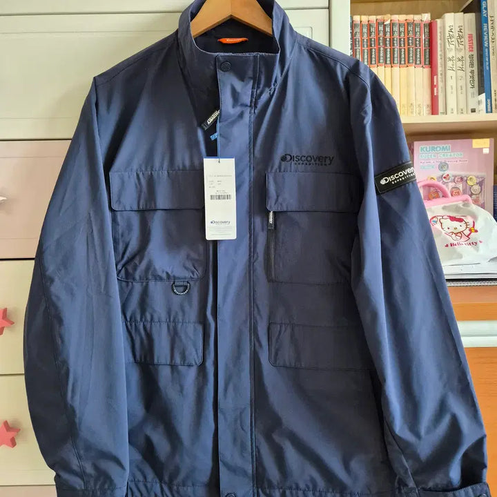 [BUNJANG] Discovery 105 Windbreaker Jacket / [택있는 새상품] 105 디스커버리 바람막이자켓집업점퍼잠바야상사파리자켓
