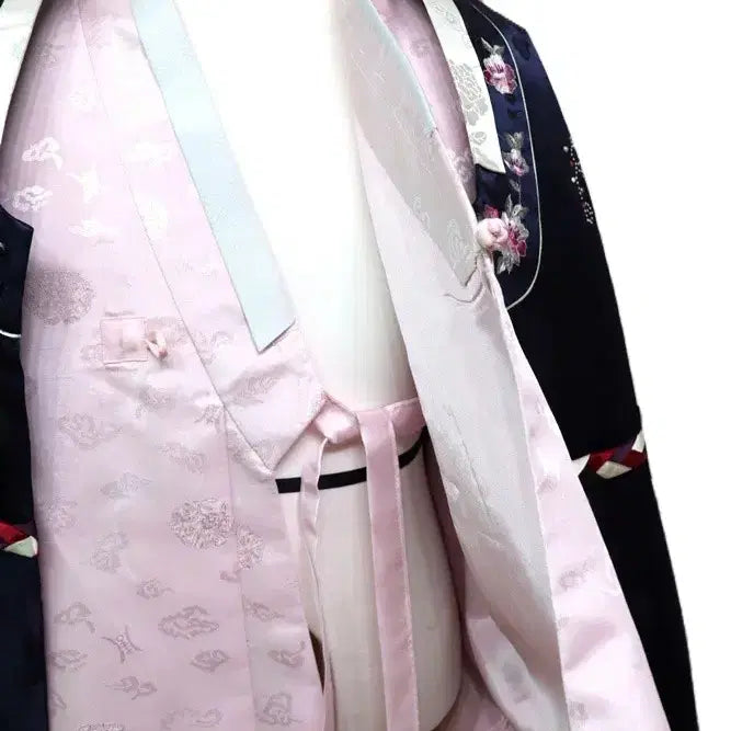 [BUNJANG] Unbranded Silk Hanbok Three-Piece Set (Male) / k602 공단(비단)한복 쓰리셋트 /남110 /키175-180/사놀까
