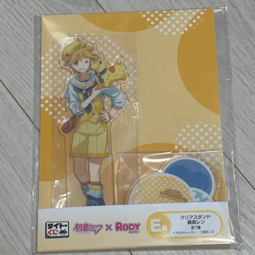 [BUNJANG] Hatsune Miku x Rody Kagamine Len Acrylic Stand / 하츠네미쿠x로디 타이토 쿠지 카가미네 렌 아크릴 스탠드