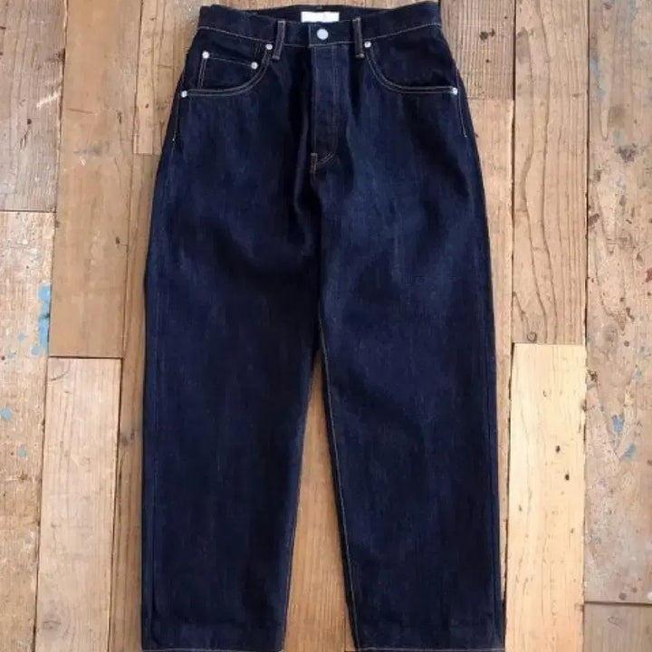 [BUNJANG] HATSKI Wide Tapered Denim One Wash / 하츠키(HATSKI) 와이드테이퍼드데님 원워시(HTK-22003)