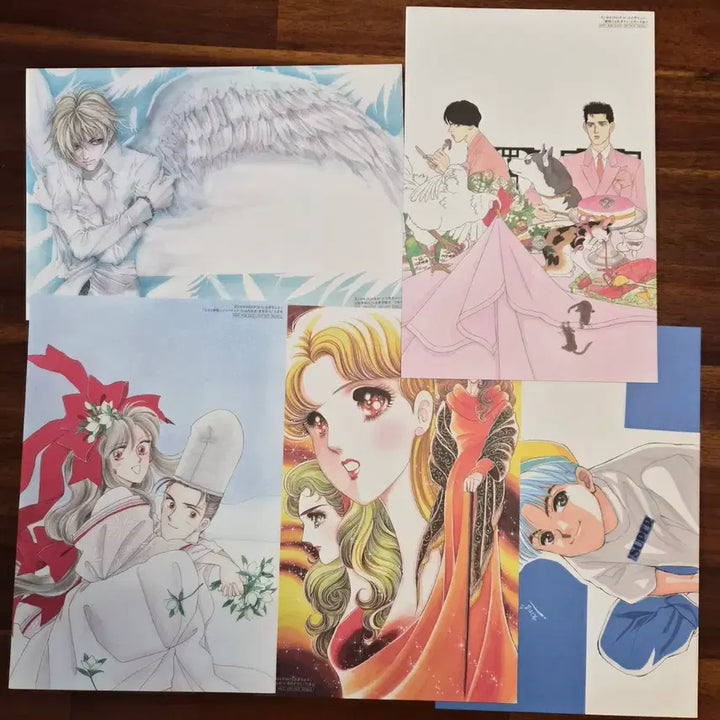 [BUNJANG] One-shot Illustration Bromide / 일본 순정만화 원화 봄폭풍 일러스트 브로마이드 하나또유메 lala 부록