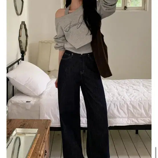 [BUNJANG] Nisom Fair Non-Faded Denim Blue Jeans S / 니썸 페어논페이드 데님 블루진 S 새상품
