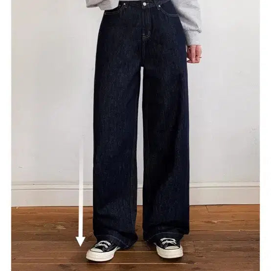 [BUNJANG] Nisom Fair Non-Faded Denim Blue Jeans S / 니썸 페어논페이드 데님 블루진 S 새상품