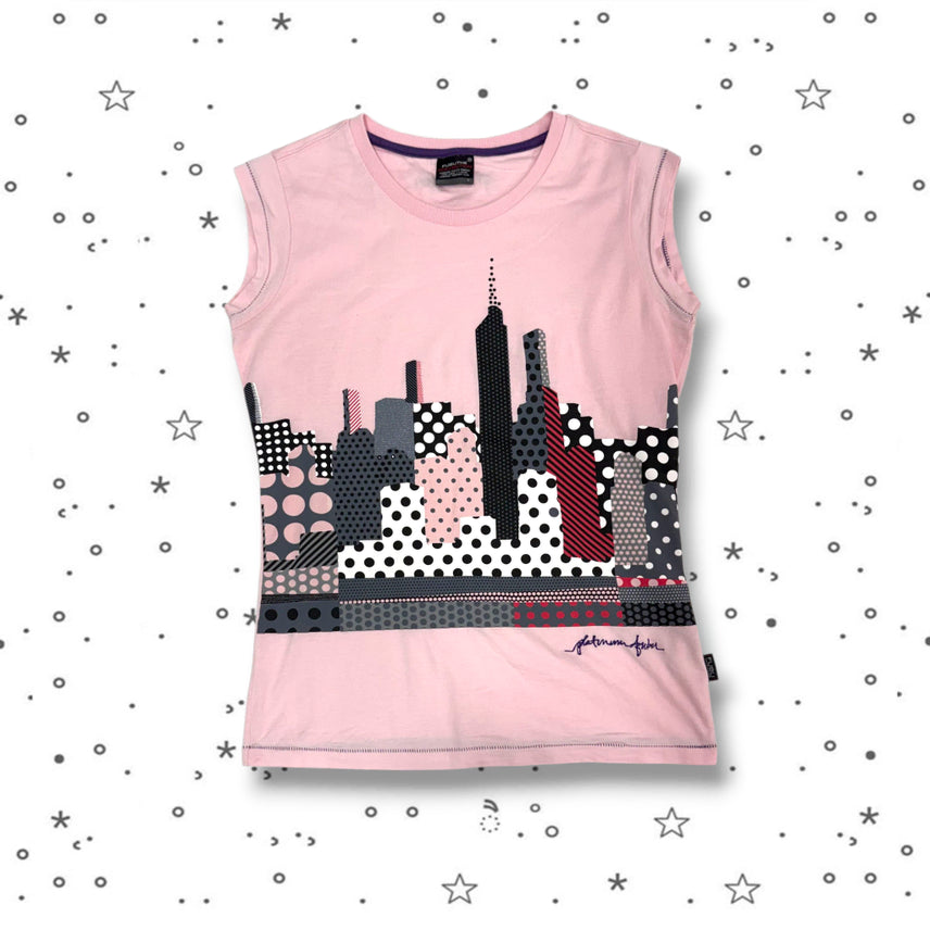[BUNJANG] FUBU Dot Printed T-shirt / S FUBU 후부 도트 프린팅 티셔츠