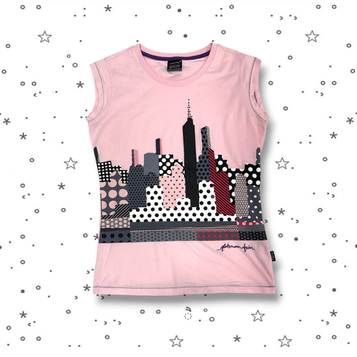 [BUNJANG] FUBU Dot Printed T-shirt / S FUBU 후부 도트 프린팅 티셔츠