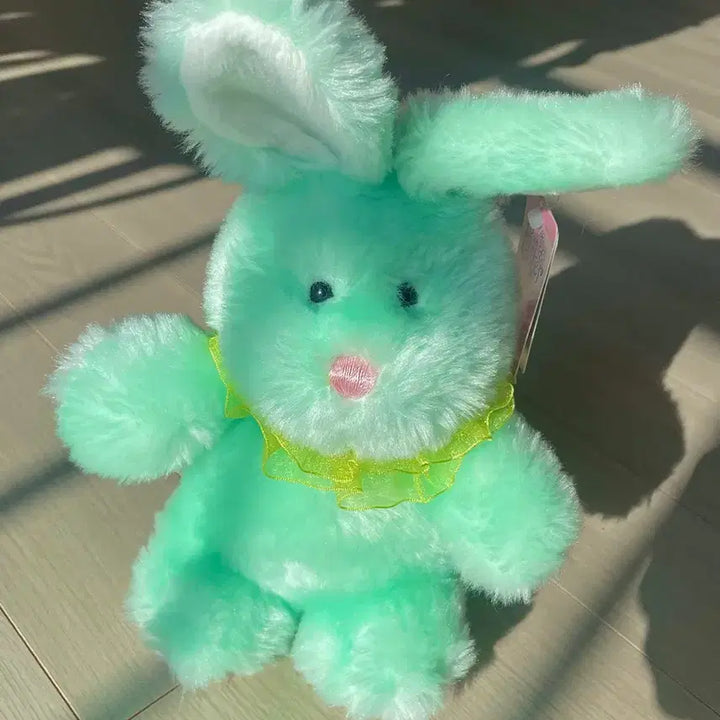 [BUNJANG] Vintage Lace Mint Easter Bunny Doll / 빈티지 레이스 민트 이스터 토끼 인형
