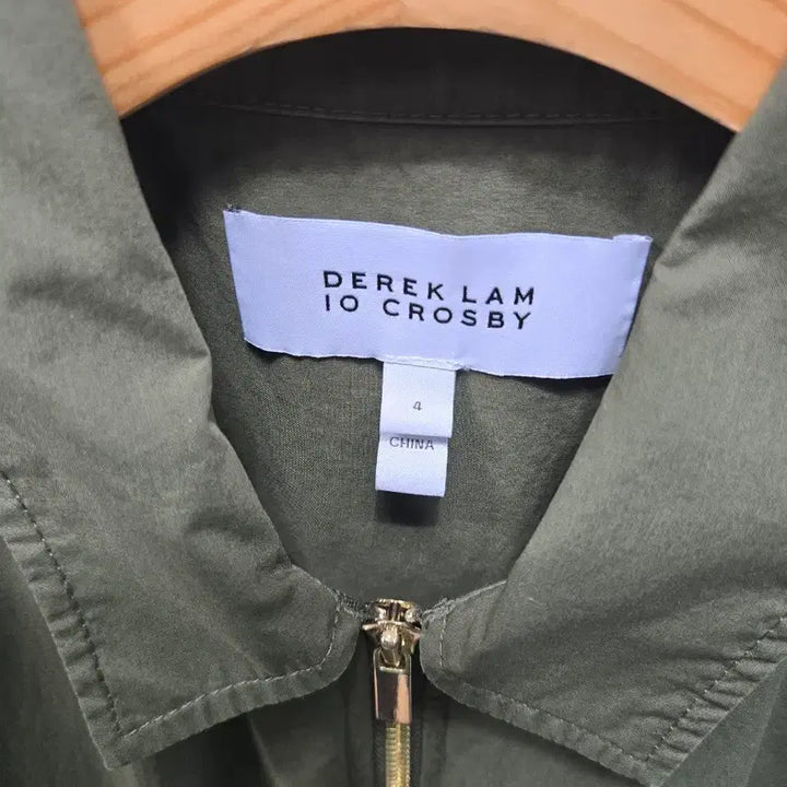 [BUNJANG] Derek Lam Khaki Sleeveless Midi Dress / (1307)데렉 램 카키색 민소매 원피스4