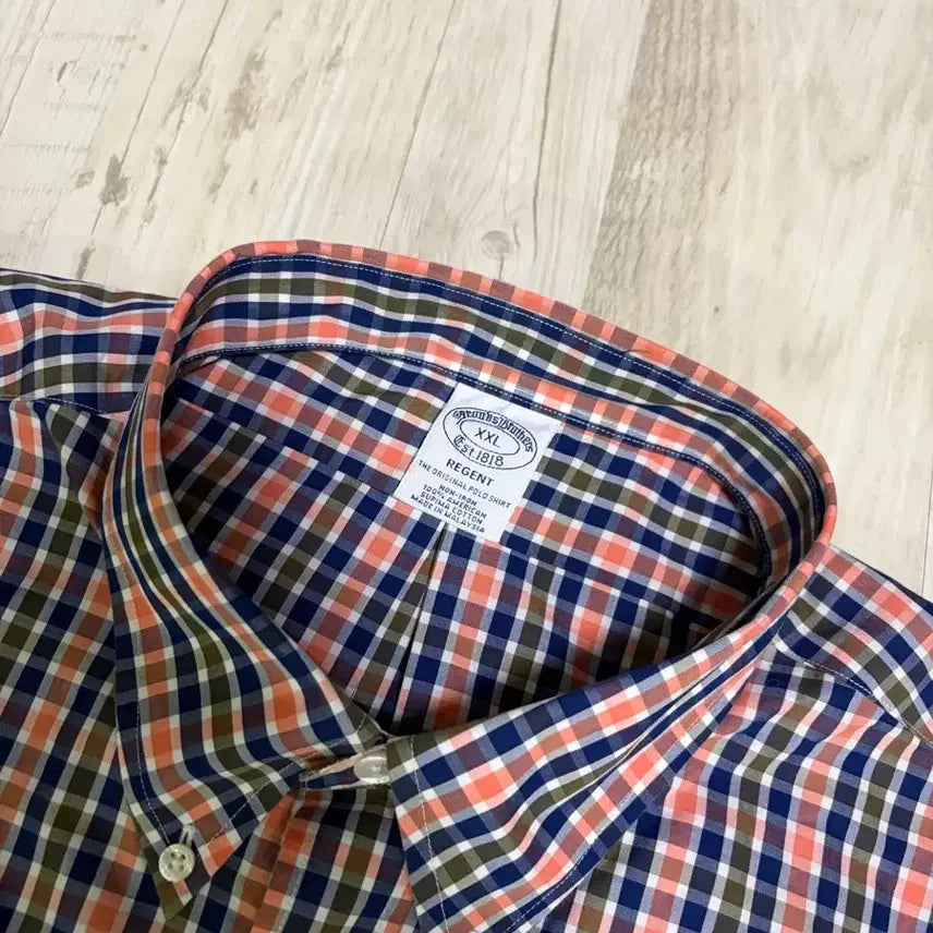 [BUNJANG] Brooks Brothers Checked Shirt XXL / [XXL] 브룩스 브라더스 체크 셔츠 새상품