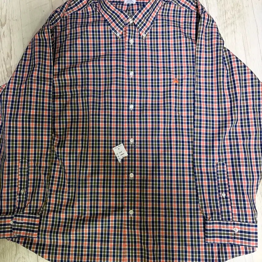 [BUNJANG] Brooks Brothers Checked Shirt XXL / [XXL] 브룩스 브라더스 체크 셔츠 새상품