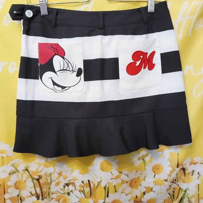 [BUNJANG] Disney Minnie Mouse Frill Skirt Size 67(26) / 디즈니 미니마우스 프릴 스커트 67(26)