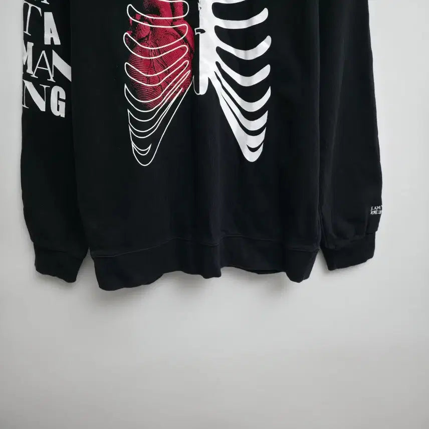 [BUNJANG] I AM NOT A HUMAN BEING Black Sweatshirt / [XL] 아이엠낫어휴먼빙 블랙 맨투맨